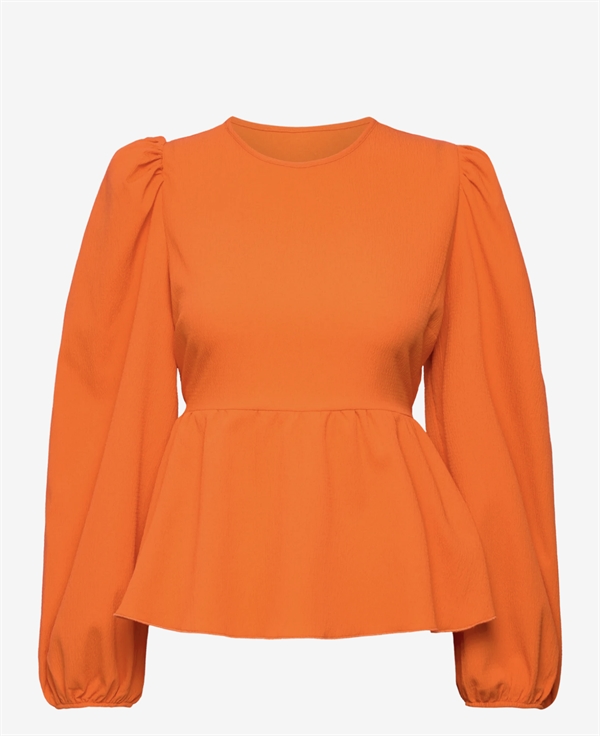 Notes Du Nord Bluse - Carrie Top, Papaya 