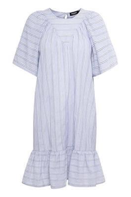 Soaked in Luxury Kjole - SLHannie Dress, Blue and White Stripes