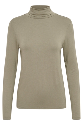 Soaked in Luxury Bluse - SLHanadi Rollneck LS, Vetiver