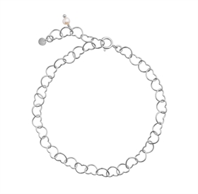 Stine A Armbånd - 3183-00 Happy Hearts Bracelet, Silver 