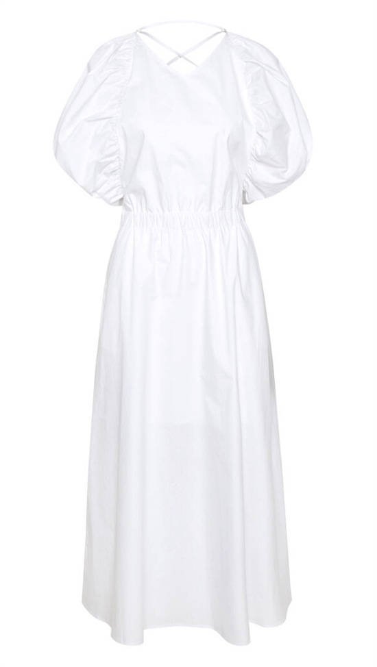 Gestuz Kjole - SvalaGZ dress, Optical White