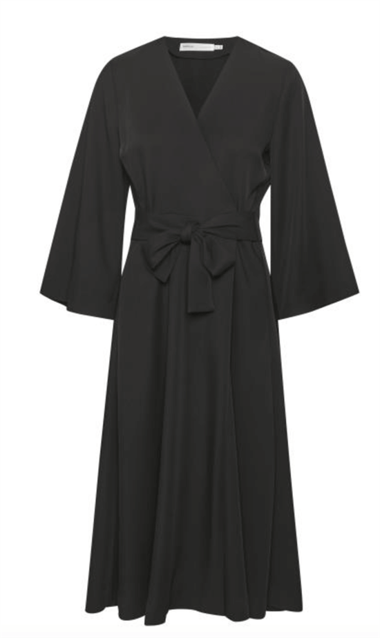 Inwear kjole - VoxIW Wrap Dress, Black