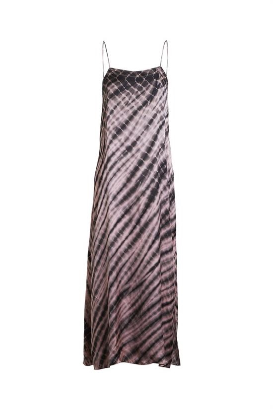Rabens Saloner Kjole - LAURETTE Dress, Pink Grey Combo 