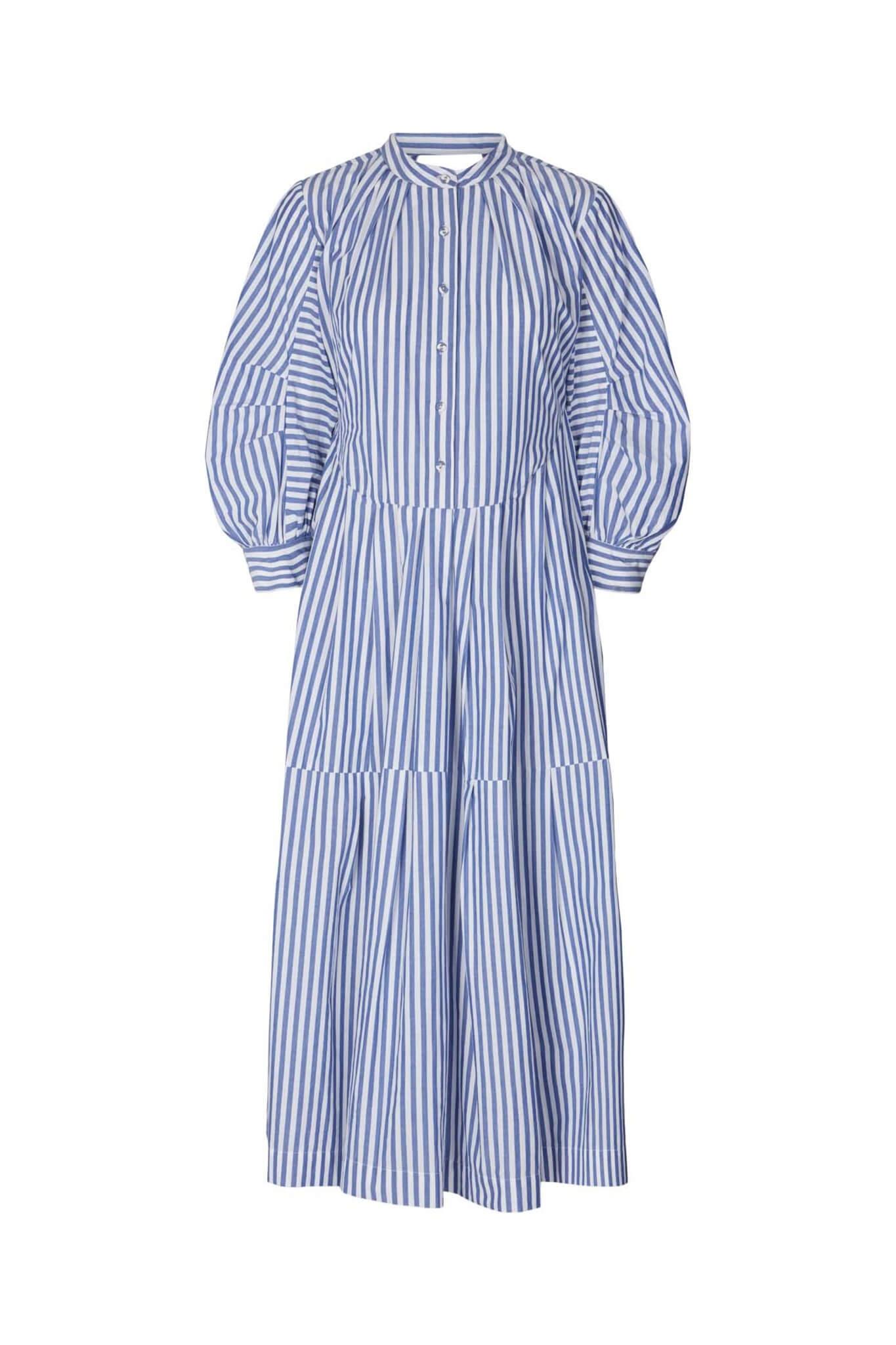 PRISHA Shirt Stripe Dress, Stripe fra Rabens Saloner