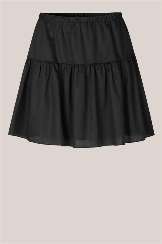 Second Female Nederdel - Winga Short Skirt, Black Beauty