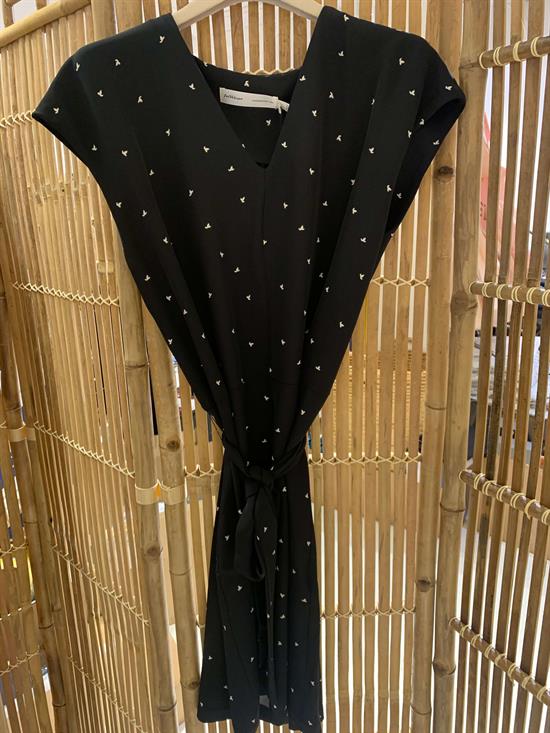 InWear Kjole - ZanetaIW Dress, Black Spaced Dot