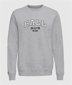 BALL Trøje - L. Taylor Sweatshirt, Grey