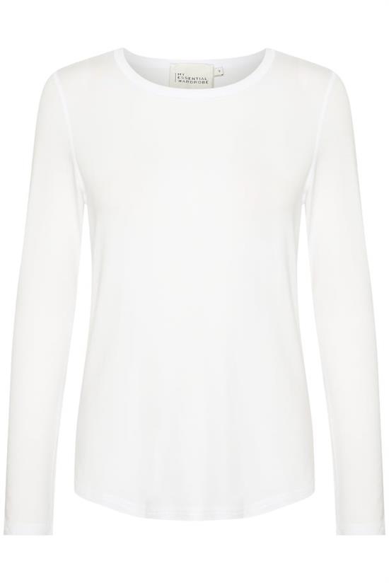 My Essential Wardrobe - The Modal Blouse, Hvid