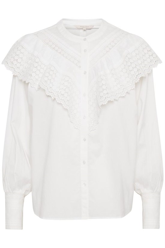 Part Two Skjorte - BreePW SH, Bright White