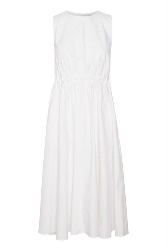 Gestuz Kjole - SoriGZ sl dress, Bright White
