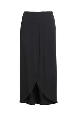 Rabens Saloner Nederdel - Noelle Solid Tulip Skirt, Black