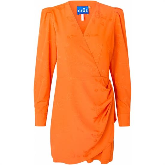 Cras Kjole - YVONNECRAS Dress, Orange Tiger