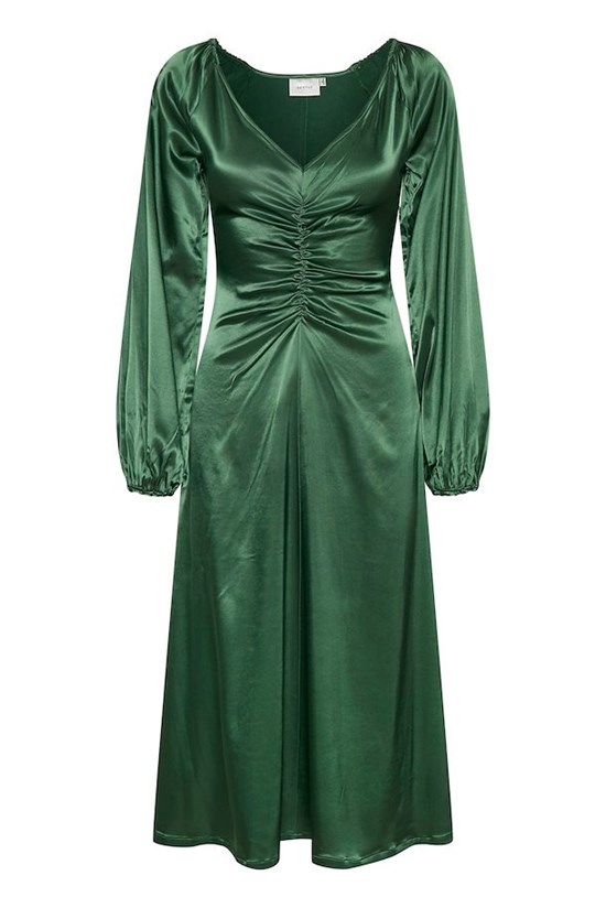 Gestuz Kjole - TikkiGZ dress, Deep Green