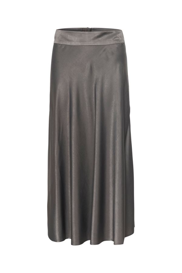 My Essential Wardrobe Nederdel - EstelleMW Skirt, Smoked Pearl
