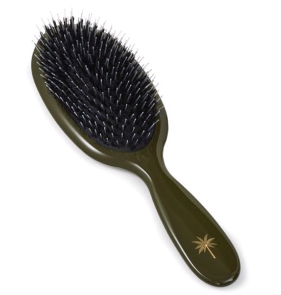 Fan Palm Hårbørste - Hair Brush Medium, Army