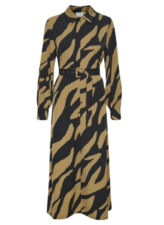 Gestuz Nederdel - BothildeGZ Long Dress, Maxi Zebra Tigers
