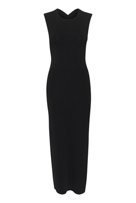 Gestuz Kjole - MarielGZ long dress, Black