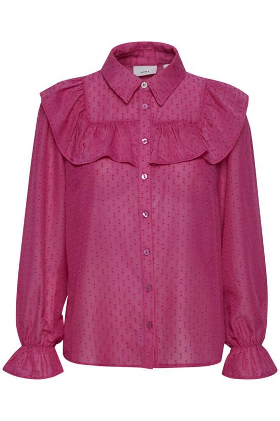ICHI Skjorte - IXJOSA Shirt, Shocking Pink