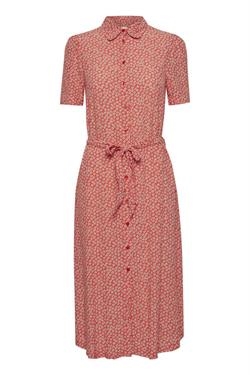 ICHI Kjole - IHHAWAII Dress, Mandarin Red