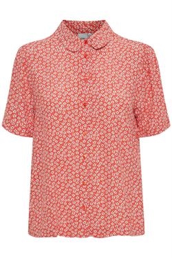 ICHI Skjorte - IHHAWAII Shirt, Mandarin Red
