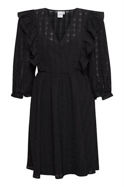 ICHI Kjole - IXALESSA Dress, Black