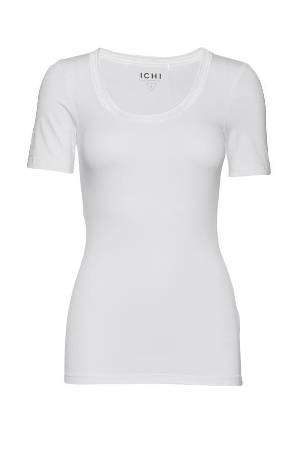 ICHI T-shirt - IHZola SS, White