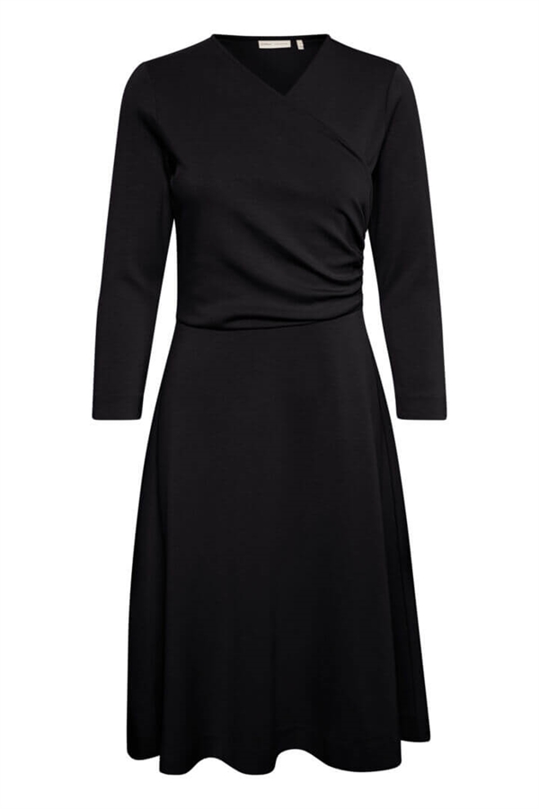 InWear Kjole - MoncentIW Wrap Dress, Black