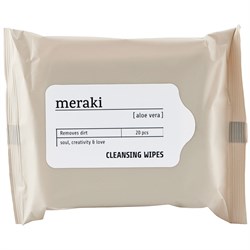 Meraki - Cleansing wipes, aloe vera, 20 stk 