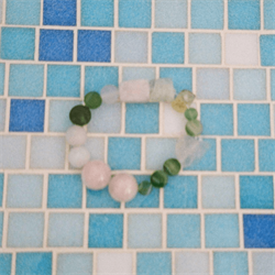 Núnoo Armbånd - LOVE Bracelet, Green