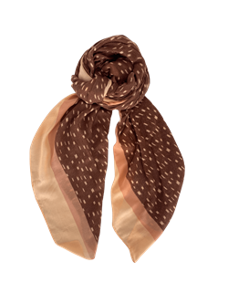 Black Colour Tørklæde - Lilja scarf, Sienna