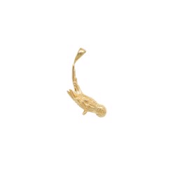Anna+Nina Vedhæng - Parrot Necklace Charm, Goldplated
