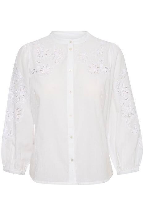Part Two Skjorte - NetePW Shirt, Bright White