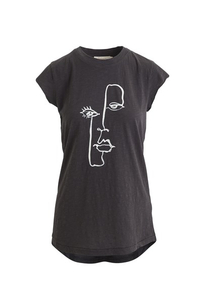Rabens Saloner T-shirt - Sophie Shirt, Faded Black