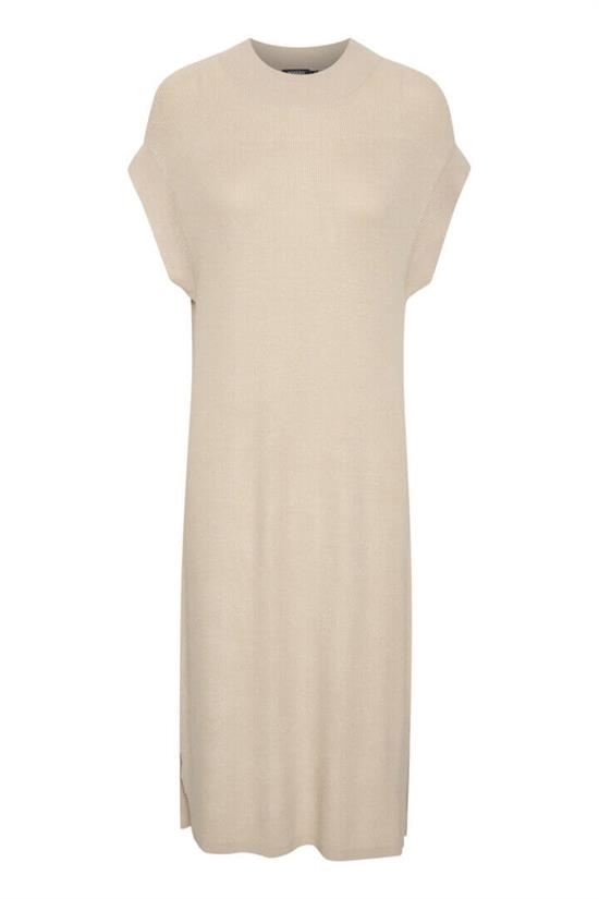 Soaked In Luxury Kjole - SLMargareth Dress, Oatmeal