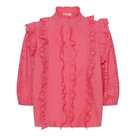 NOTES DU NORD bluse_-_VANESSA TOP, Pink Coral